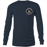 Killers and Kings tattoo balm front and rear logo - AS Colour Base - Mens Long Sleeve T-Shirt