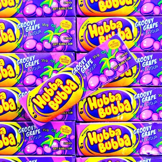 - Aftercare 15g ~ Hubba Bubba Groovy grape scented ~