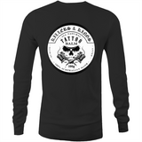 -  Killers and kings tattoo balm inverted logo - AS Colour Base - Mens Long Sleeve T-Shirt