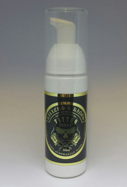 50ml Tattoo high foam soap wash Aftercare ~ wholesale options available for tattooists & studios