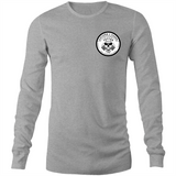Killers and Kings tattoo balm front and rear logo - AS Colour Base - Mens Long Sleeve T-Shirt