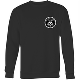 Killers and Kings tattoo balm front and rear logo - AS Colour Box - Crew Neck Jumper Sweatshirt