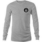 Killers and Kings tattoo balm front and rear logo - AS Colour Base - Mens Long Sleeve T-Shirt