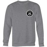 Killers and Kings tattoo balm front and rear logo - AS Colour Box - Crew Neck Jumper Sweatshirt
