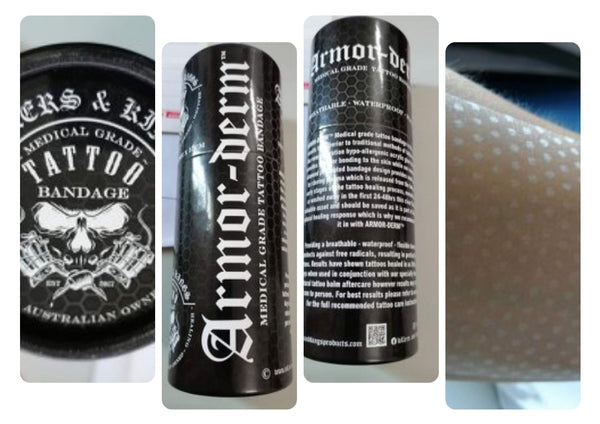 -Armor-derm™ Medical grade tattoo bandage