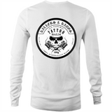 -  Killers and kings tattoo balm inverted logo - AS Colour Base - Mens Long Sleeve T-Shirt