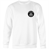 Killers and Kings tattoo balm front and rear logo - AS Colour Box - Crew Neck Jumper Sweatshirt