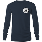 Killers and Kings tattoo balm front and rear logo - AS Colour Base - Mens Long Sleeve T-Shirt